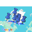 Google Map: Northwest Passage: The Legendary Arctic Sea Route (Ultramarine)