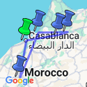 Google Map: Treasures of Morocco Travelzoo Special