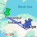 Google Map: Istanbul and Cappadocia Tour