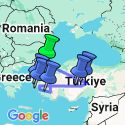 Google Map: Istanbul, Cappadocia and Ephesus Tour