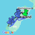 Google Map: New Zealand Ultimate Scenic South