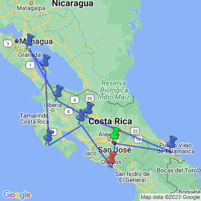 Groepsreis Costa Rica & Nicaragua; 'Tuin van Midden-Amerika' (Shoestring)
