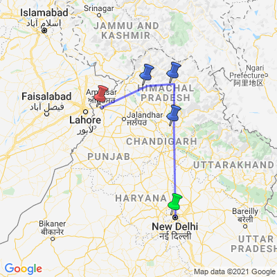 Himachal  Tour With Amritsar and Dharamshala (GeTS Holidays)