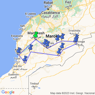12 daagse fly drive Zuiden van Marokko (TUI Nederland)