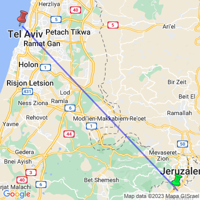 Jeruzalem en Tel Aviv (333 Travel)