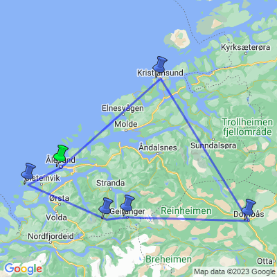 7 daagse fly drive Noorwegen fjorden & kusten (TUI Nederland)