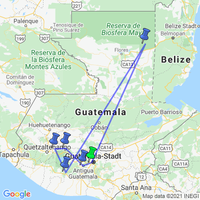 Guatemala & Belize fokus (15 Tage / 14 Nächte) (avenTOURa)