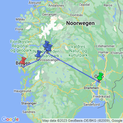 4 daagse fly drive Noorwegen in een Notendop (TUI Nederland)
