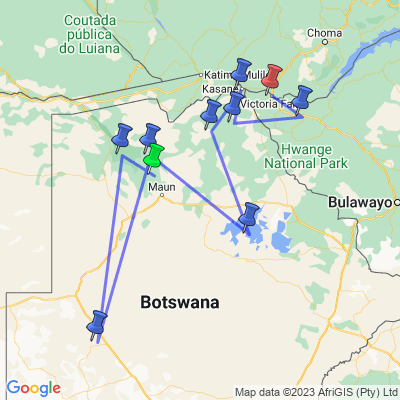 A Journey Through Botswana and Victoria Falls (Indus)