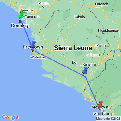 Guinea • Liberia • Sierra Leone: Ins grüne Herz Westafrikas (Diamir)