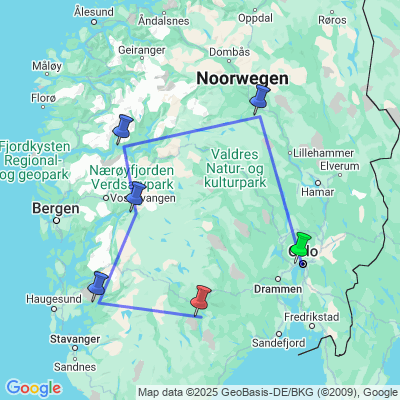Autorondreis imposant Noorwegen (BBI Travel)