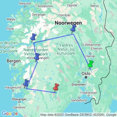 Fly drive rondreis imposant Noorwegen (BBI Travel)