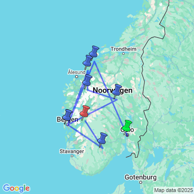 Fly drive rondreis Het beste van Noorwegen (BBI Travel)