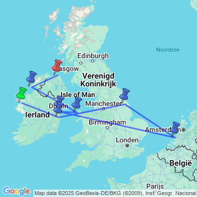 P&O Ferries en Irish Ferries, 12-Daagse autorondreis Noord West Ierland - Inns (BBI Travel)