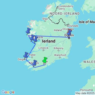 B&B autorondreis Eilanden Van Ierland (BBI Travel)