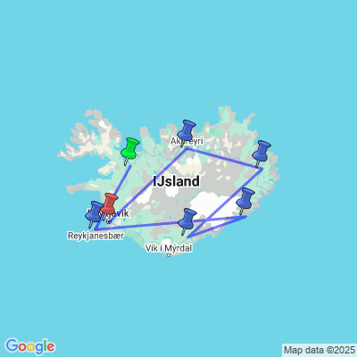 Minibus rondreis Around Iceland Adventure, incl. excursies (BBI Travel)