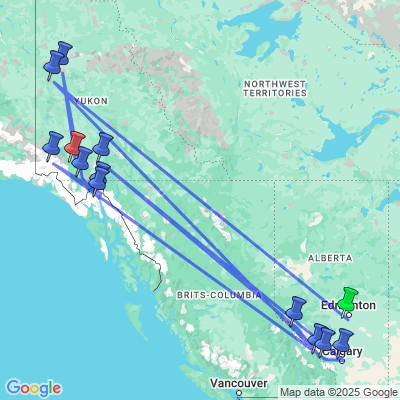 Bus- en kampeerrondreis Rocky Mountains, Yukon & Alaska (BBI Travel)
