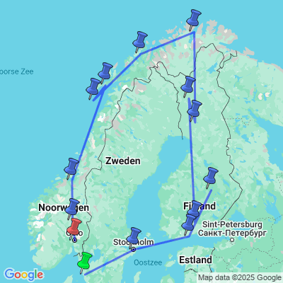 23-Daagse hotelrondreis Bestemming Noordkaap (BBI Travel)
