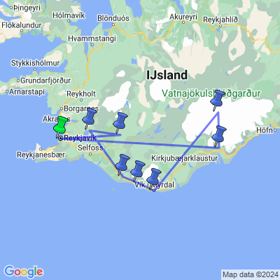 Reykjavik en de zuidkust (De Jong Intra)