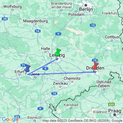 Busreis Weimar, Leipzig & Dresden (Oad)