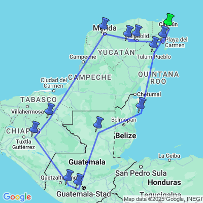 Highlights van Mexico, Guatemala en Belize (333 Travel)
