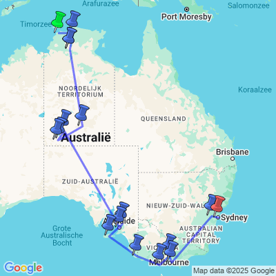 Dwars door Australië (333 Travel)