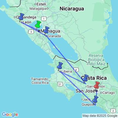 Combinatiereis Nicaragua & Costa Rica (Van Verre)