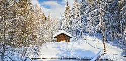 Rustikaler Jahreswechsel im Bayerischen Wald (Wikinger)