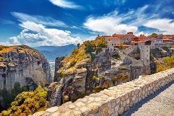 From Dubrovnik to Athens
The Bay of Kotor, the Meteora, and the Corinth Canal (port-to-port cruise) (Croisi Mer)