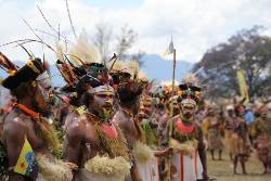 Picture:Papua-Neuguinea: Mount Hagen-Festival: Ekstase im Hochland