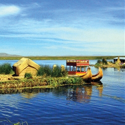Picture:Independent Peru with Lake Titicaca