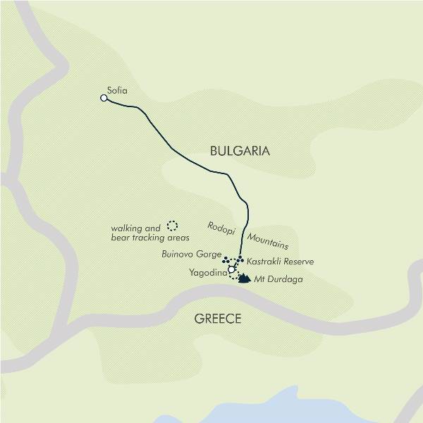 Map: Bulgaria: Realm of the Brown Bear (Exodus)