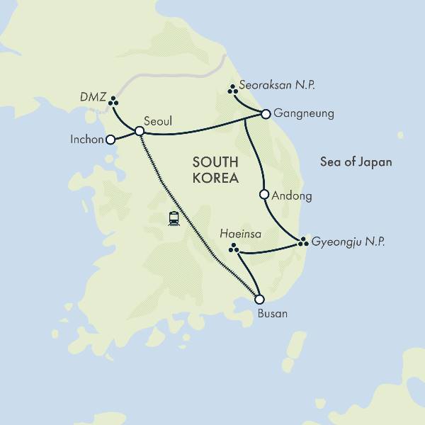Map: Discover South Korea (Exodus)