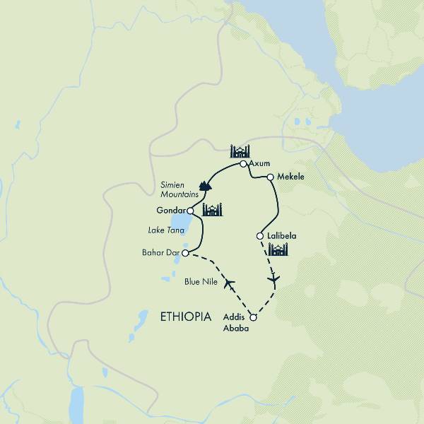 Map: Ethiopia in Depth (Exodus)