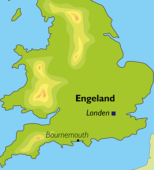 Map: Busreis Zuid-Engeland & Isle of Wight (Oad)