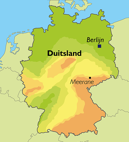 Map: Busreis Weimar, Leipzig & Dresden (Oad)