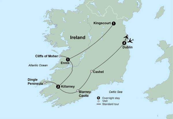 Map: Irish Splendor (Collette)