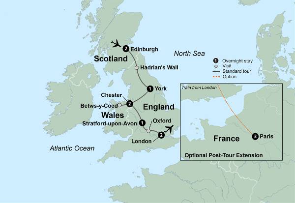 Map: British Landscapes (Collette)