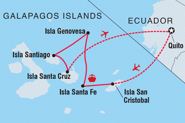 Galapagos Adventure: Northern Islands (Grand Daphne) (Intrepid)