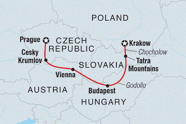 Map: Premium Central Europe (Intrepid)