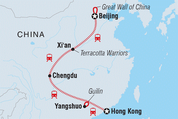 Map: Real China (Intrepid)