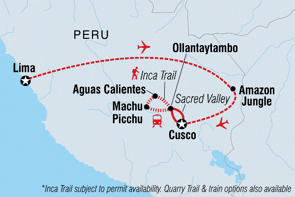 Map: Inca Encounter (Intrepid)