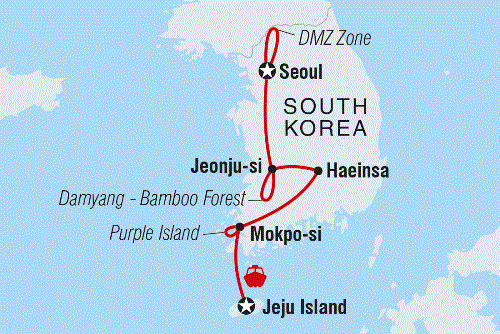 Map: Premium South Korea			 (Intrepid)