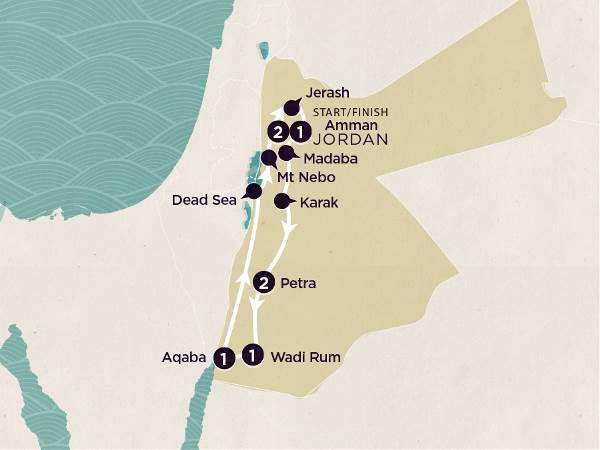 Map: Delve Deep: Jordan (Topdeck)