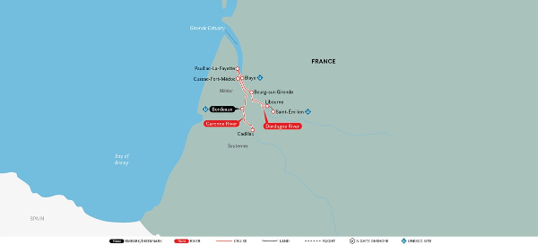 Brilliant Bordeaux (2023) - Bordeaux to Bordeaux (Uniworld)