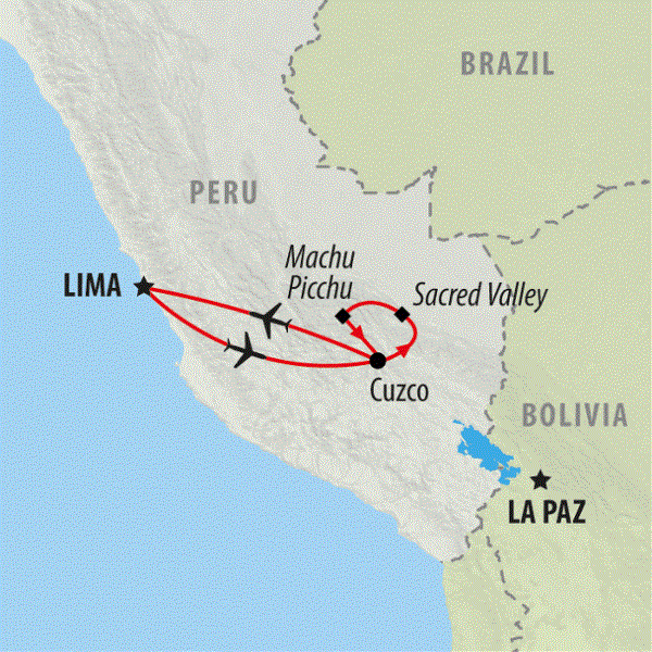 Map: Into the Incan Empire (On The Go)