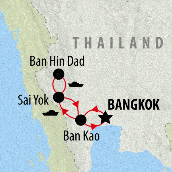 Map: Cruise River Kwai (On The Go)