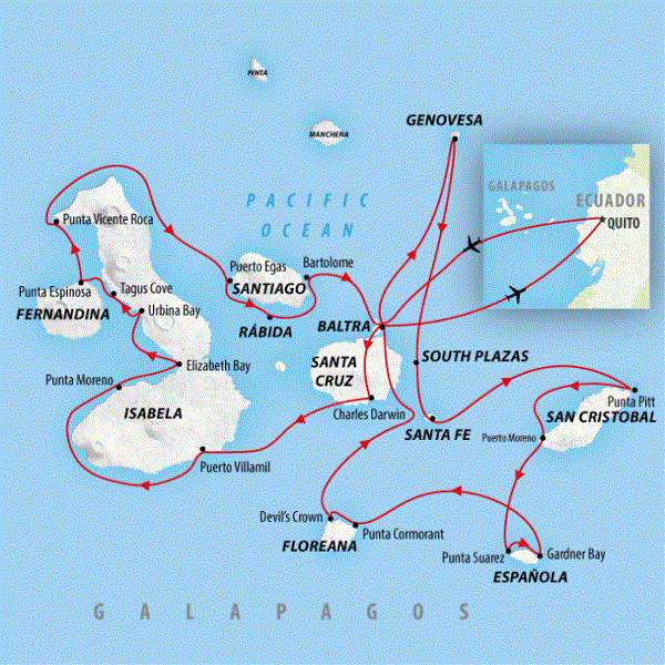 Map: Galapagos Encompassed (On The Go)