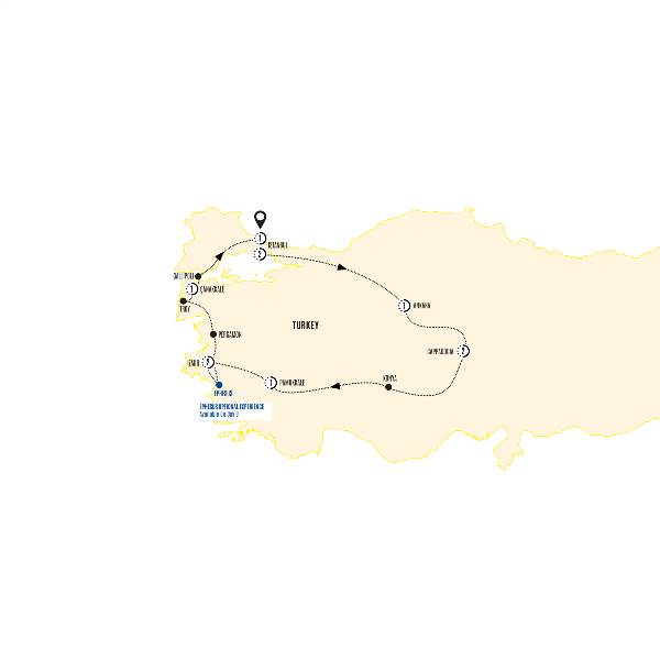 Map: Wonders of Turkey (Costsaver)