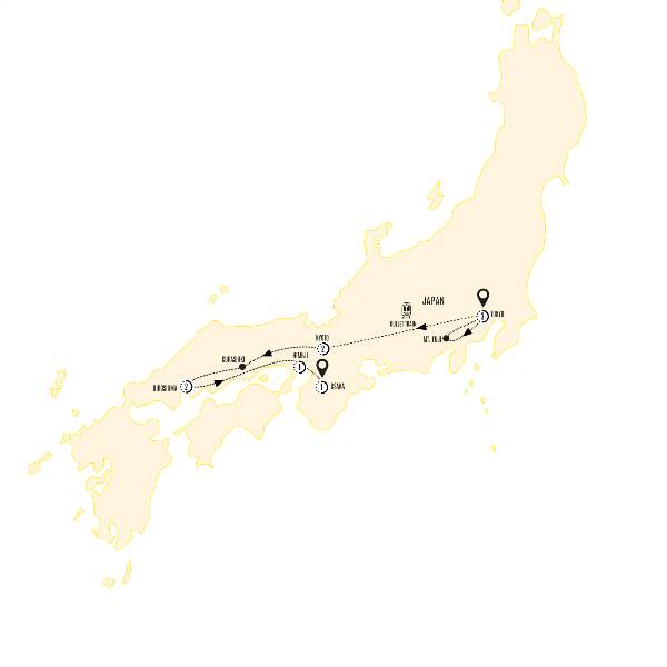 Map: Japan Discovery (Costsaver)